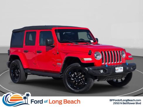 Used 2022 Jeep Wrangler Unlimited Sahara image 1
