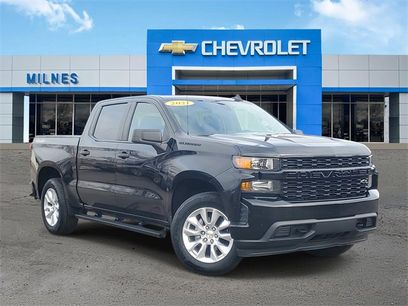 Used 2021 Chevrolet Silverado 1500 Custom w/ LPO, Dark Essentials Package