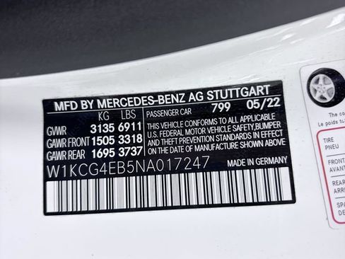 Used 2022 Mercedes-Benz EQS 580 4MATIC Sedan image 23