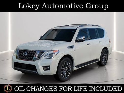 Certified 2020 Nissan Armada Platinum w/ Platinum Reserve Package RWD image 1
