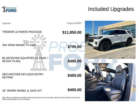 New 2026 Ford Explorer Tremor w/ Tremor Ultimate Package image 41