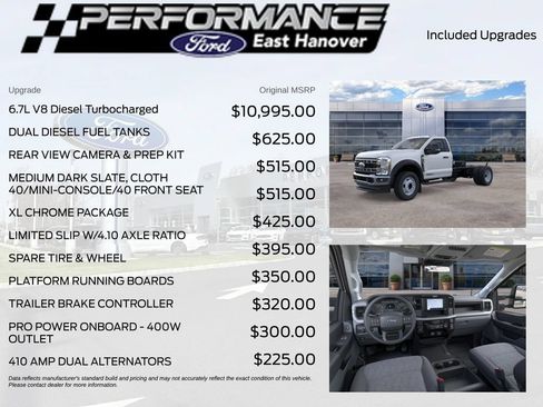 New 2026 Ford F550 4x4 Regular Cab Super Duty w/ XL Chrome Package image 4