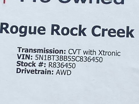 Certified 2025 Nissan Rogue SV AWD/4WD image 35
