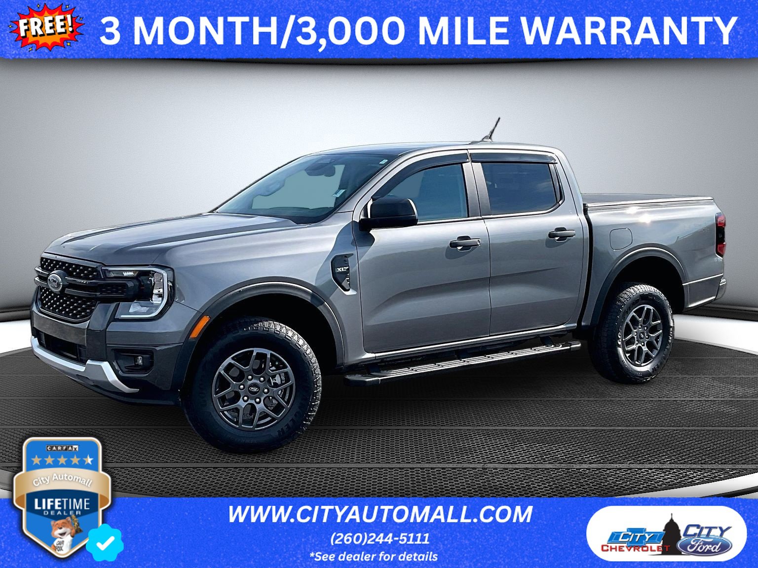 Used 2025 Ford Ranger XLT w/ Trailer Tow Package AWD/4WD image 1