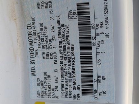 Used 2024 Ford Bronco Sport Big Bend w/ Convenience Package image 27