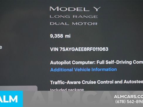 Used 2024 Tesla Model Y Long Range AWD/4WD image 58