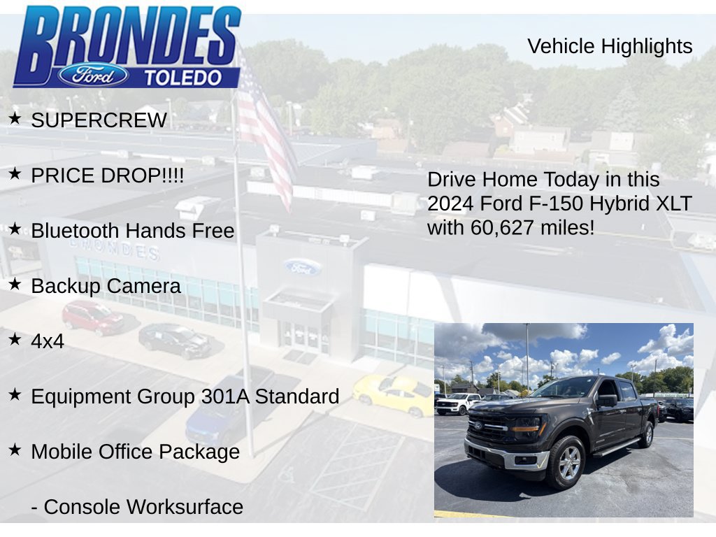Used 2024 Ford F150 XLT w/ Mobile Office Package AWD/4WD image 5