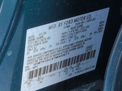 New 2026 Ford Mustang Mach-E Premium AWD/4WD image 32