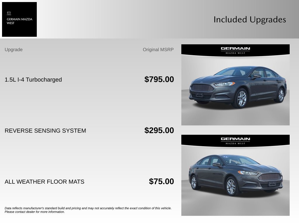 Used 2016 Ford Fusion SE FWD image 8