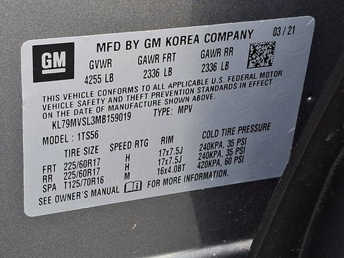 Used 2021 Chevrolet TrailBlazer ACTIV w/ Convenience Package FWD image 26