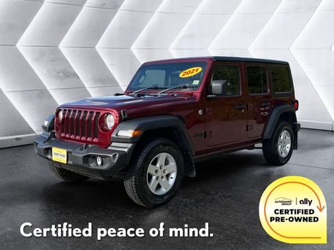 Used 2021 Jeep Wrangler Unlimited Sport AWD/4WD image 1