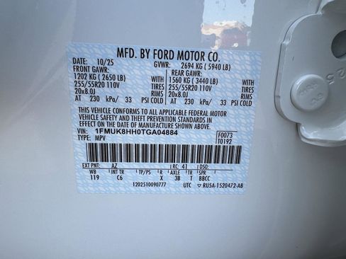 New 2026 Ford Explorer Platinum image 54