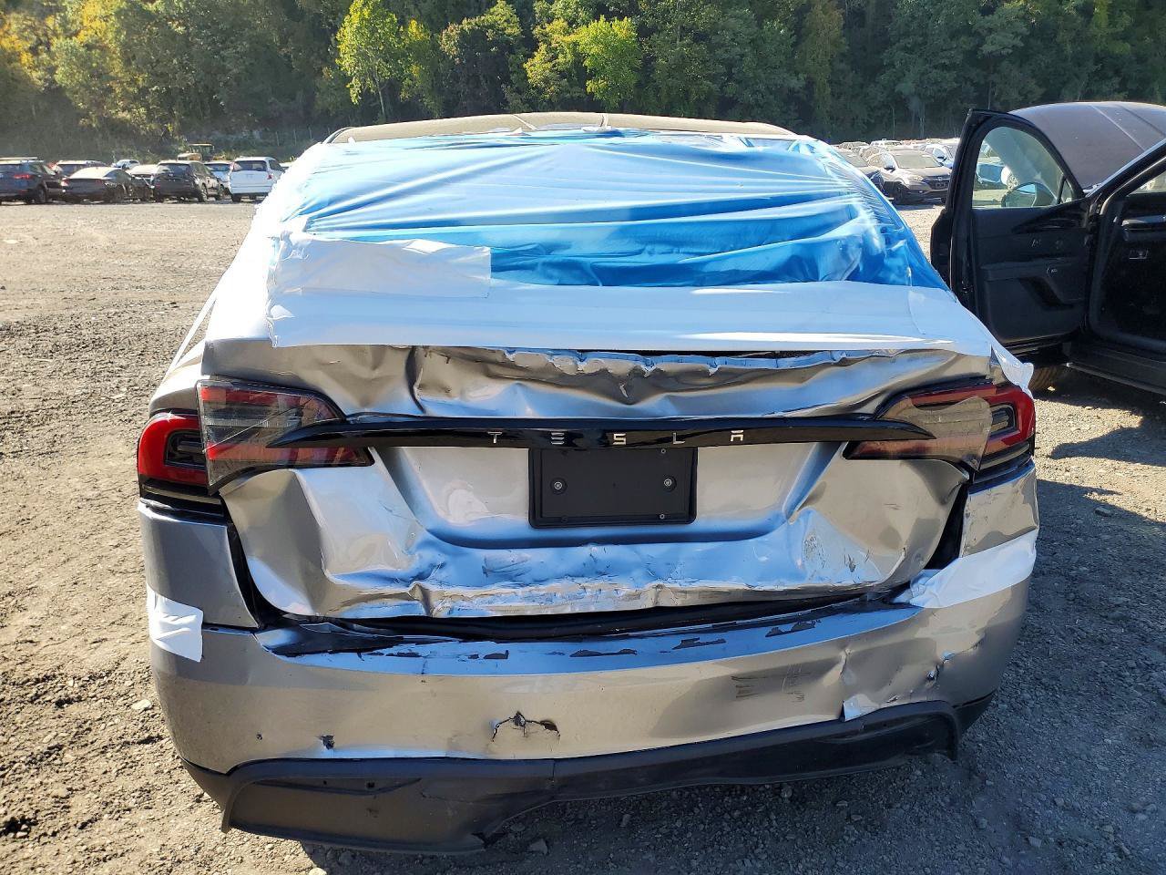 Used 2025 Tesla Model X AWD/4WD image 4