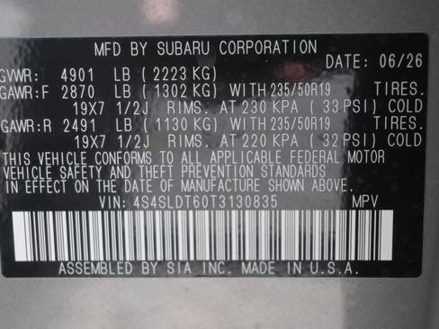 New 2026 Subaru Forester Touring AWD/4WD image 37