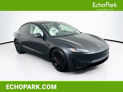Used 2025 Tesla Model 3 Performance AWD/4WD image 1