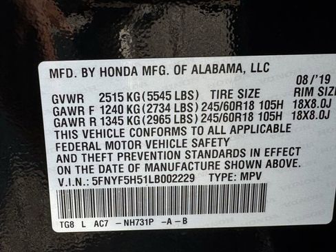 Used 2020 Honda Pilot EX-L image 36