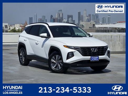 Certified 2023 Hyundai Tucson Blue AWD/4WD image 1