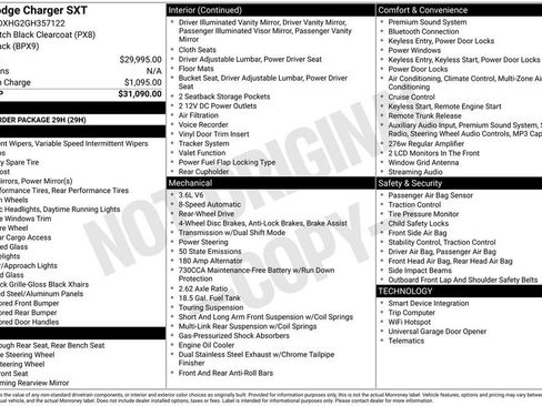 Used 2016 Dodge Charger SXT RWD image 31
