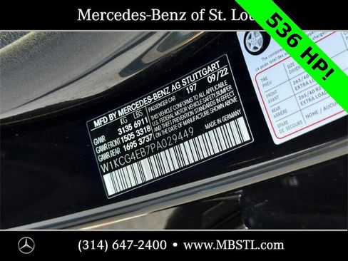 Certified 2023 Mercedes-Benz EQS 580 4MATIC Sedan image 23