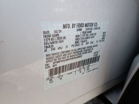 Certified 2024 Ford Edge SEL w/ Convenience Package AWD/4WD image 22