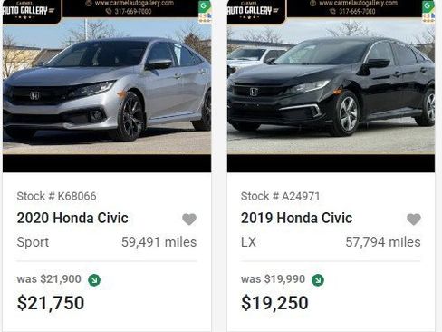 Used 2019 Honda Civic Sport image 3
