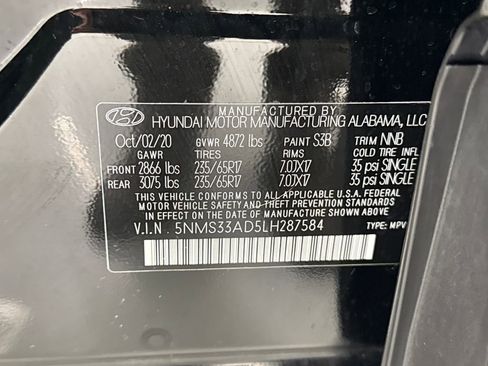 Used 2020 Hyundai Santa Fe SEL image 28