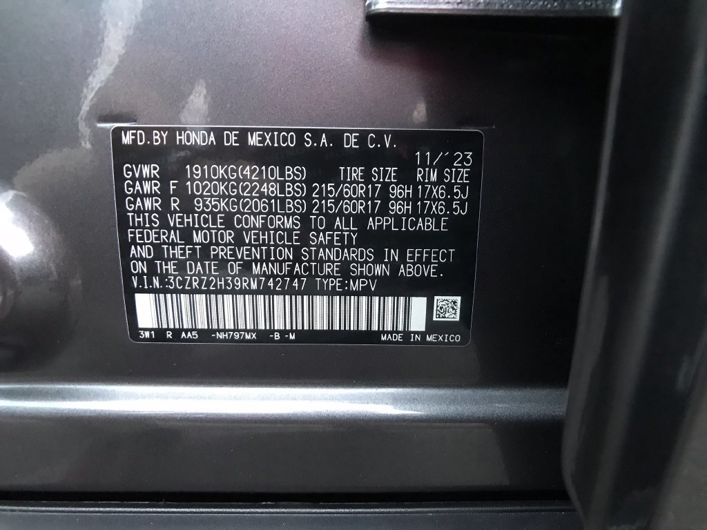 Certified 2024 Honda HR-V LX image 17