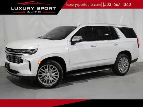 Used 2023 Chevrolet Tahoe Premier w/ Advanced Technology Package AWD/4WD image 1