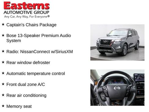 Used 2023 Nissan Armada SL w/ Captain's Chairs Package image 11