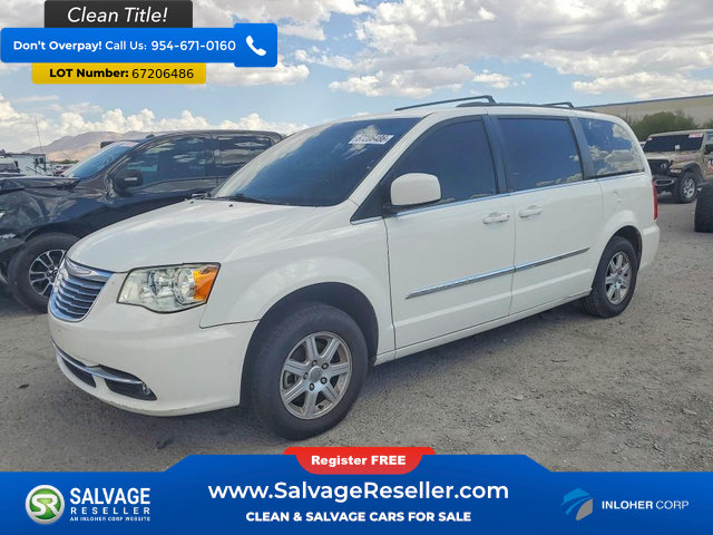 Used 2012 Chrysler Town & Country Touring w/ Entertainment Group #1 FWD image 1
