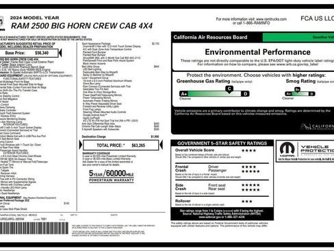 Used 2024 RAM 2500 Big Horn w/ Sport Appearance Package image 4