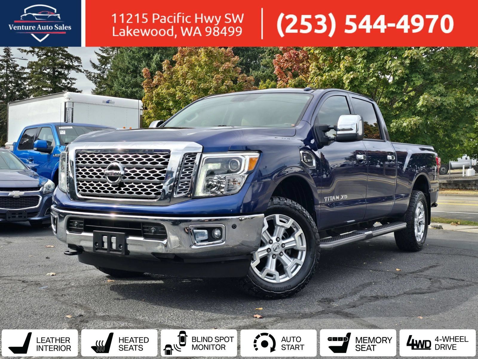 Used 2016 Nissan Titan SL AWD/4WD image 1