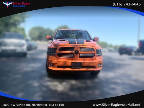 Used 2017 RAM 1500 Sport w/ Ignition Orange Sport Package AWD/4WD image 8