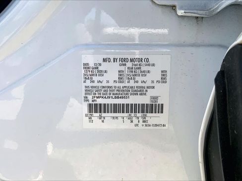 Used 2020 Ford Edge SEL w/ Convenience Package AWD/4WD image 36