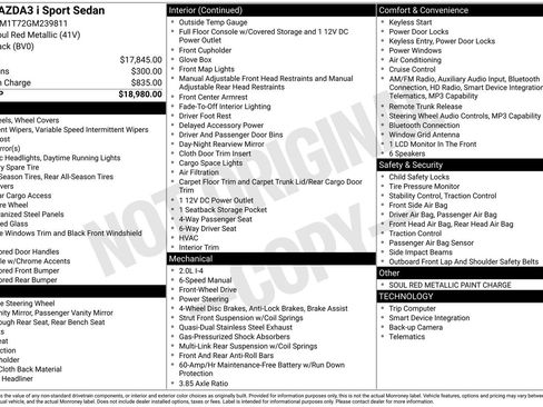 Used 2016 MAZDA MAZDA3 i Sport image 21