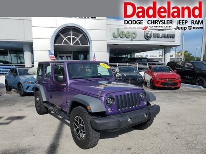 Certified 2017 Jeep Wrangler Unlimited Sport w/ Connectivity Group