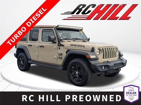 Used 2022 Jeep Wrangler Unlimited Sport image 1