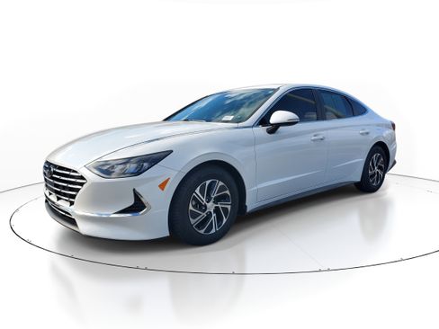 Used 2021 Hyundai Sonata Blue image 3