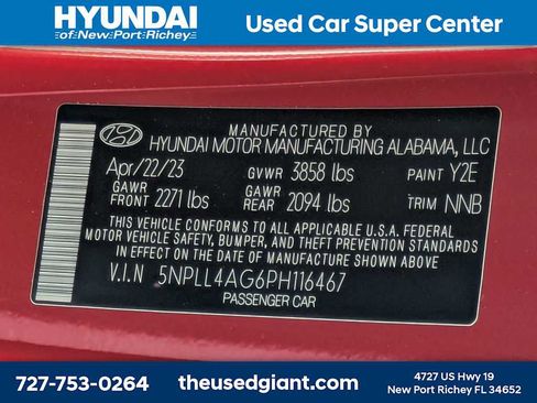 Used 2023 Hyundai Elantra SE FWD image 30