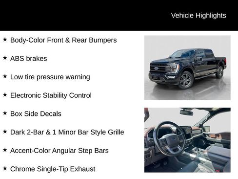 Certified 2023 Ford F150 Lariat w/ Equipment Group 502A High AWD/4WD image 26