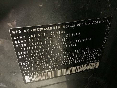 Used 2021 Volkswagen Tiguan SEL image 23