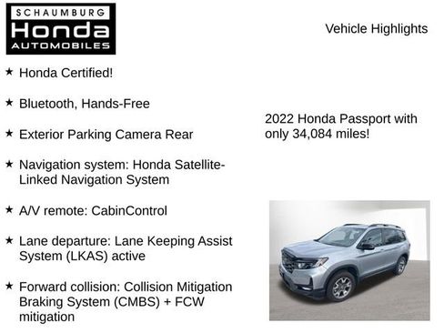 Used 2022 Honda Passport TrailSport image 7