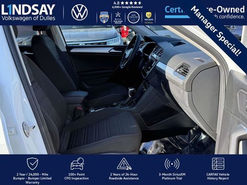 Certified 2022 Volkswagen Tiguan S w/ IQ.Drive Package image 12