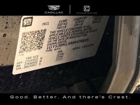 Certified 2021 Cadillac Escalade Premium Luxury w/ LPO, Illumination Package image 31