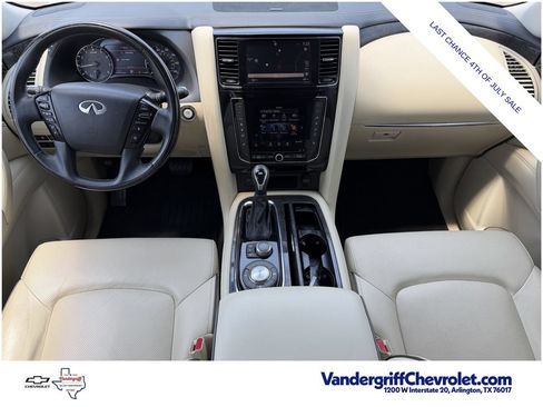 Used 2021 INFINITI QX80 Luxe w/ Cargo Package RWD image 10