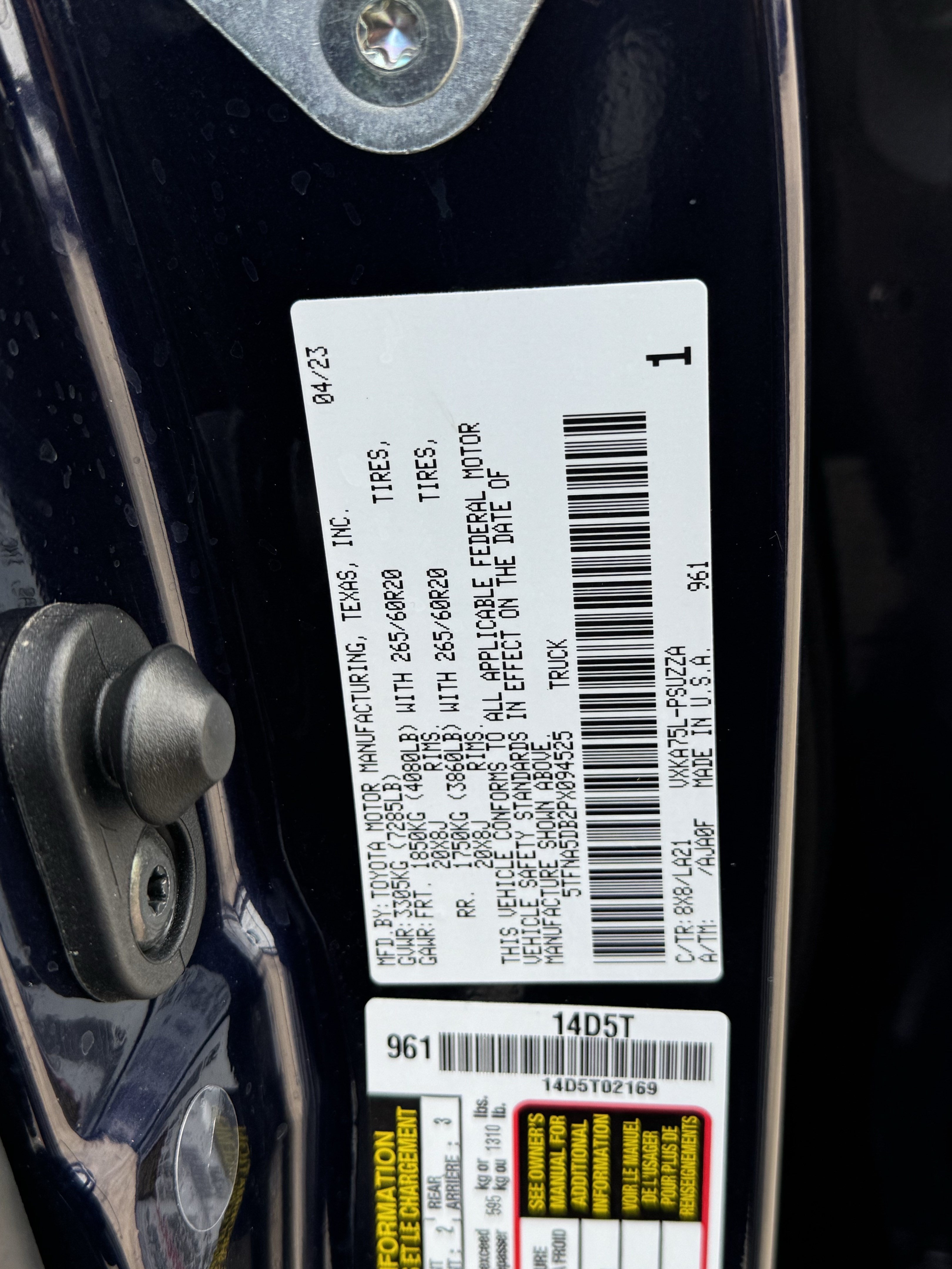 Used 2023 Toyota Tundra Platinum AWD/4WD image 35