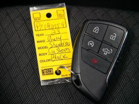 Used 2023 Chevrolet Silverado 1500 Custom w/ LPO, Dark Essentials Package image 34