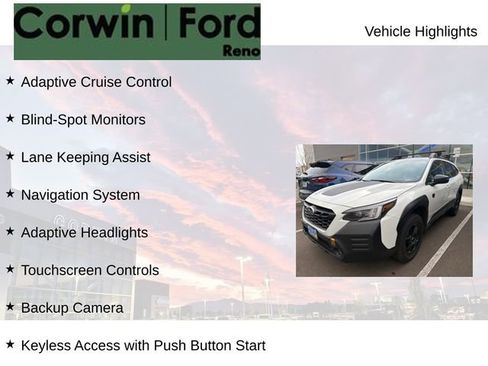 Used 2022 Subaru Outback Wilderness w/ Wilderness Package image 8