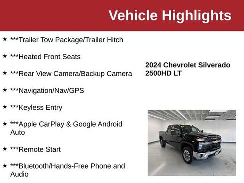 Used 2024 Chevrolet Silverado 2500 LT w/ All Star Edition AWD/4WD image 10