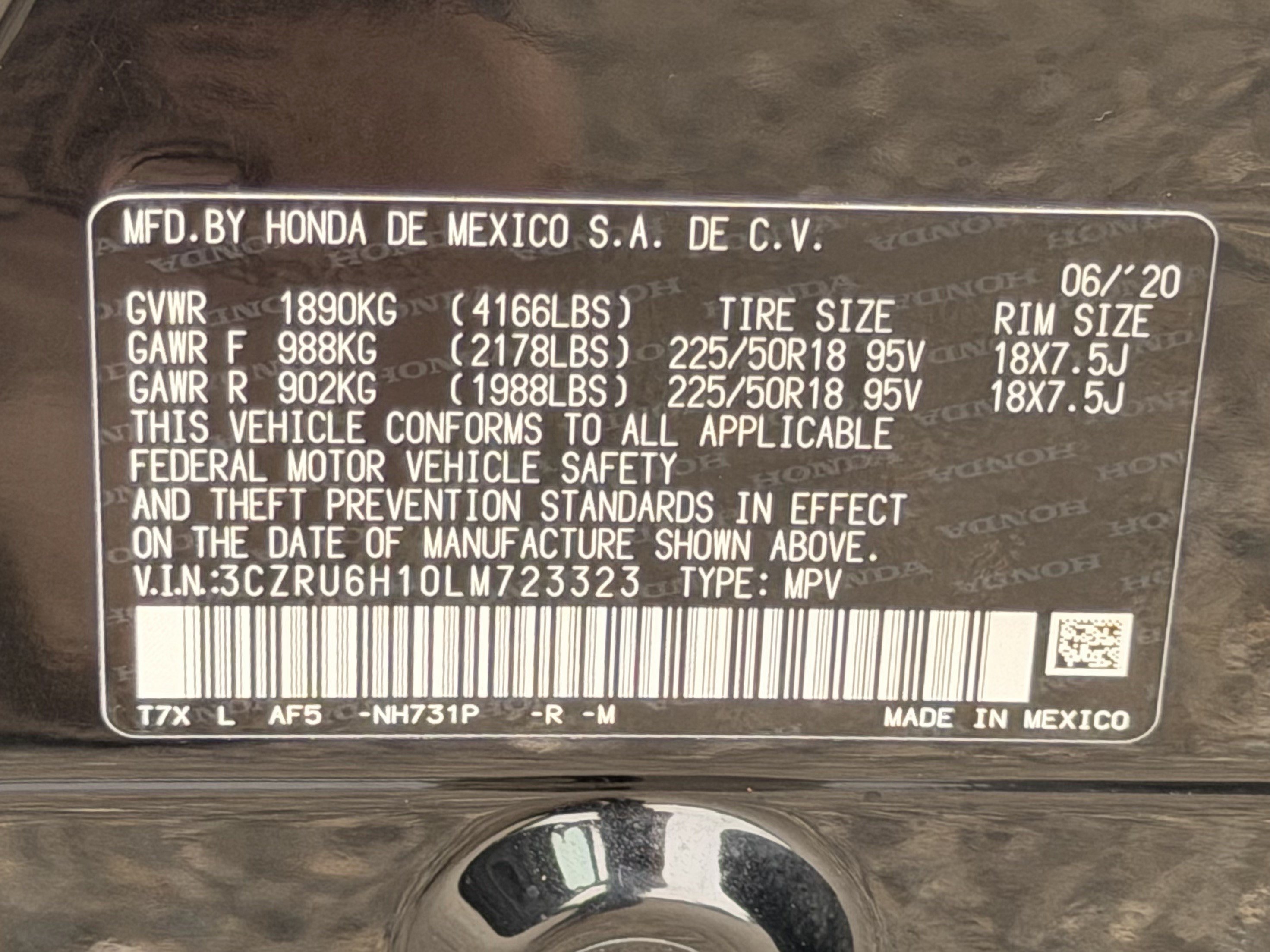 Used 2020 Honda HR-V Sport image 30